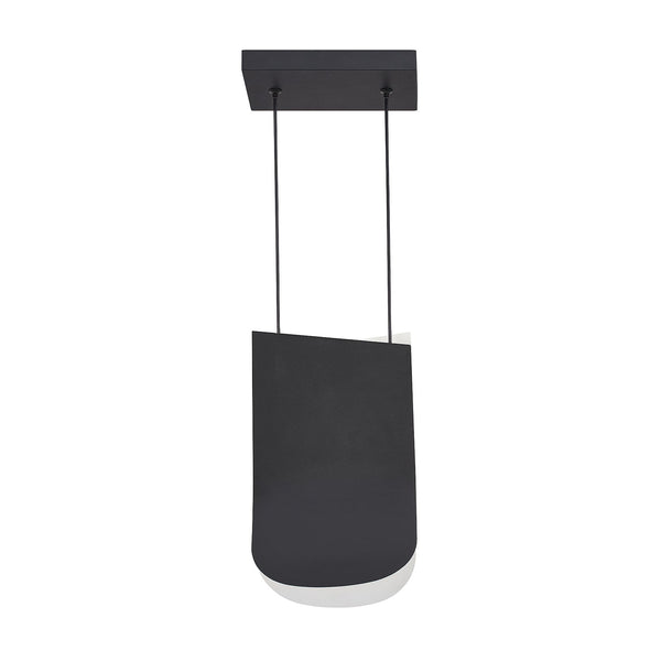 Kuzco Lighting LED Pendant from the Sonder collection in Black/White finish