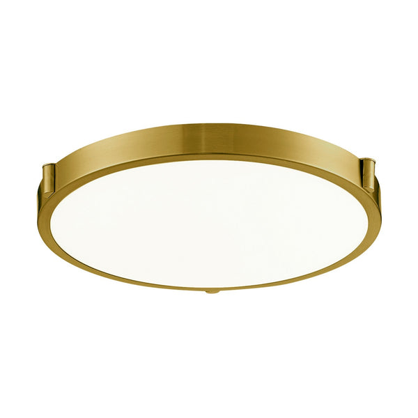Kuzco Lighting LED Flush Mount from the Floyd collection in Brushed Gold finish