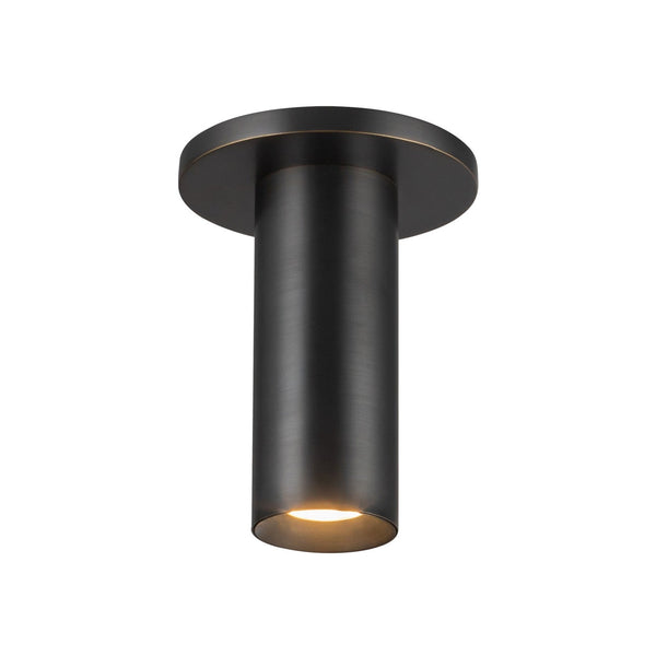 Kuzco Lighting LED Semi-Flush Mount from the Mason collection in Urban Bronze finish