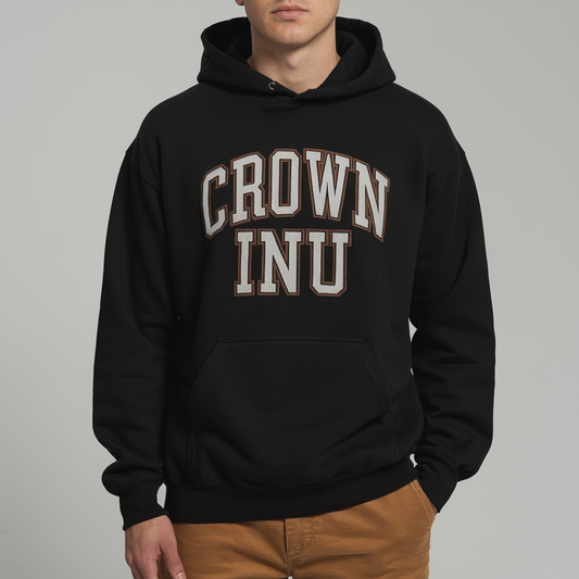 Sudadera con Capucha Crown Inu: Tu Compañera de Estilo Diario