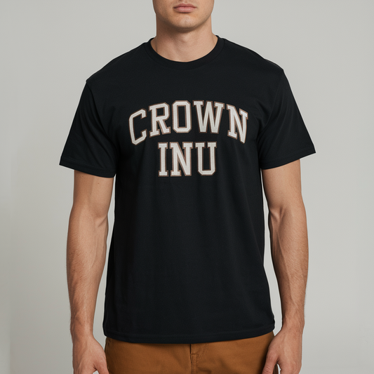 Camiseta Crown Inu: Sencillez y Elegancia