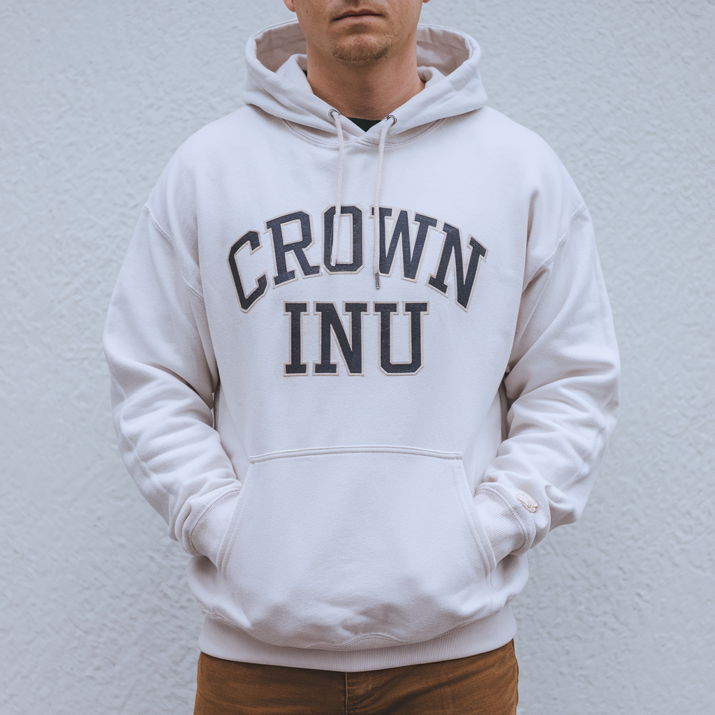 Sudadera con Capucha Crown Inu: Tu Compañera de Estilo Diario